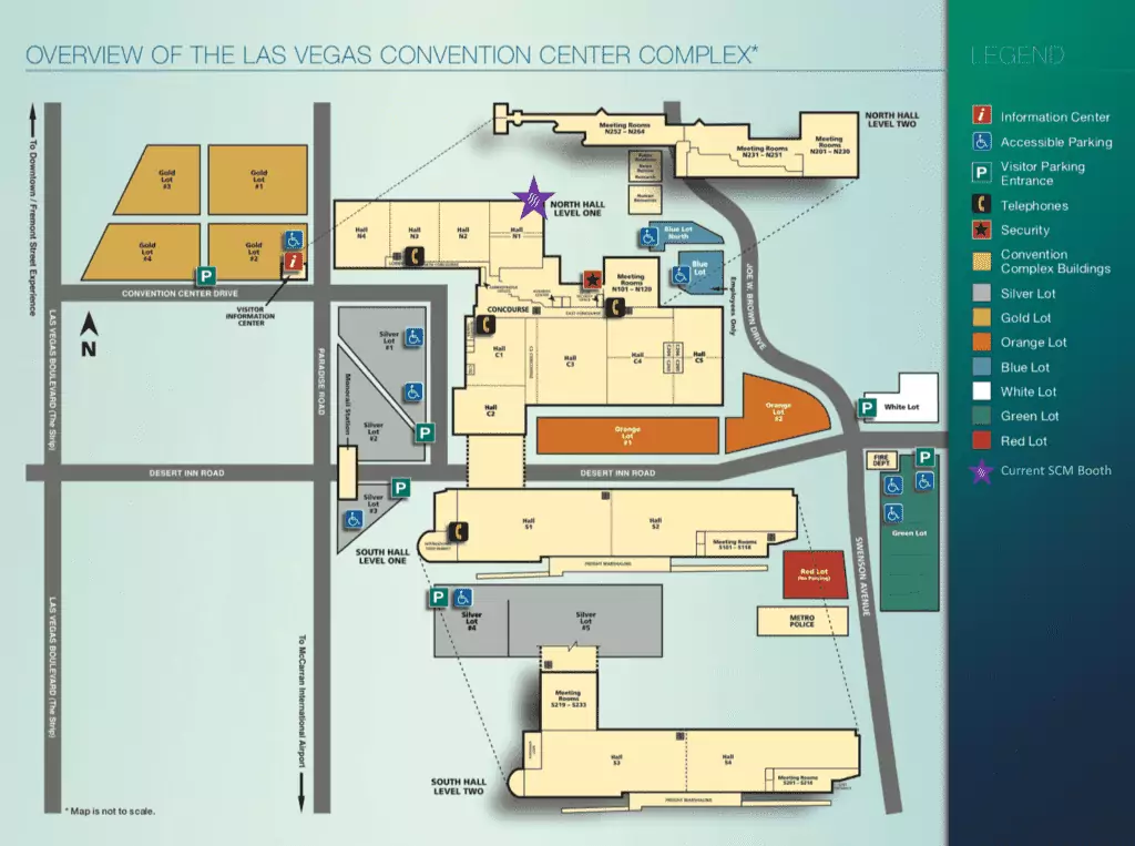 CONEXPO CON AGG Map 1