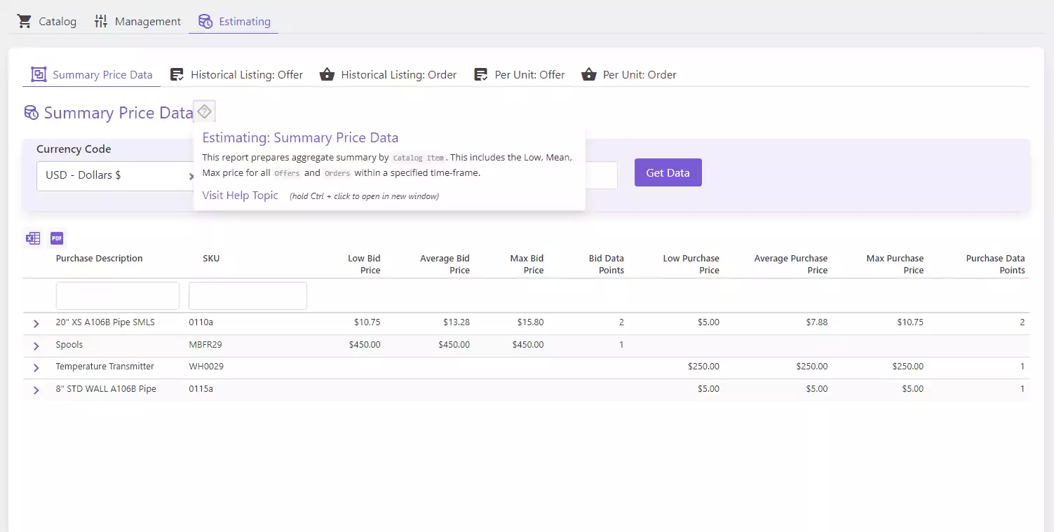 Screenshot Inline Help
