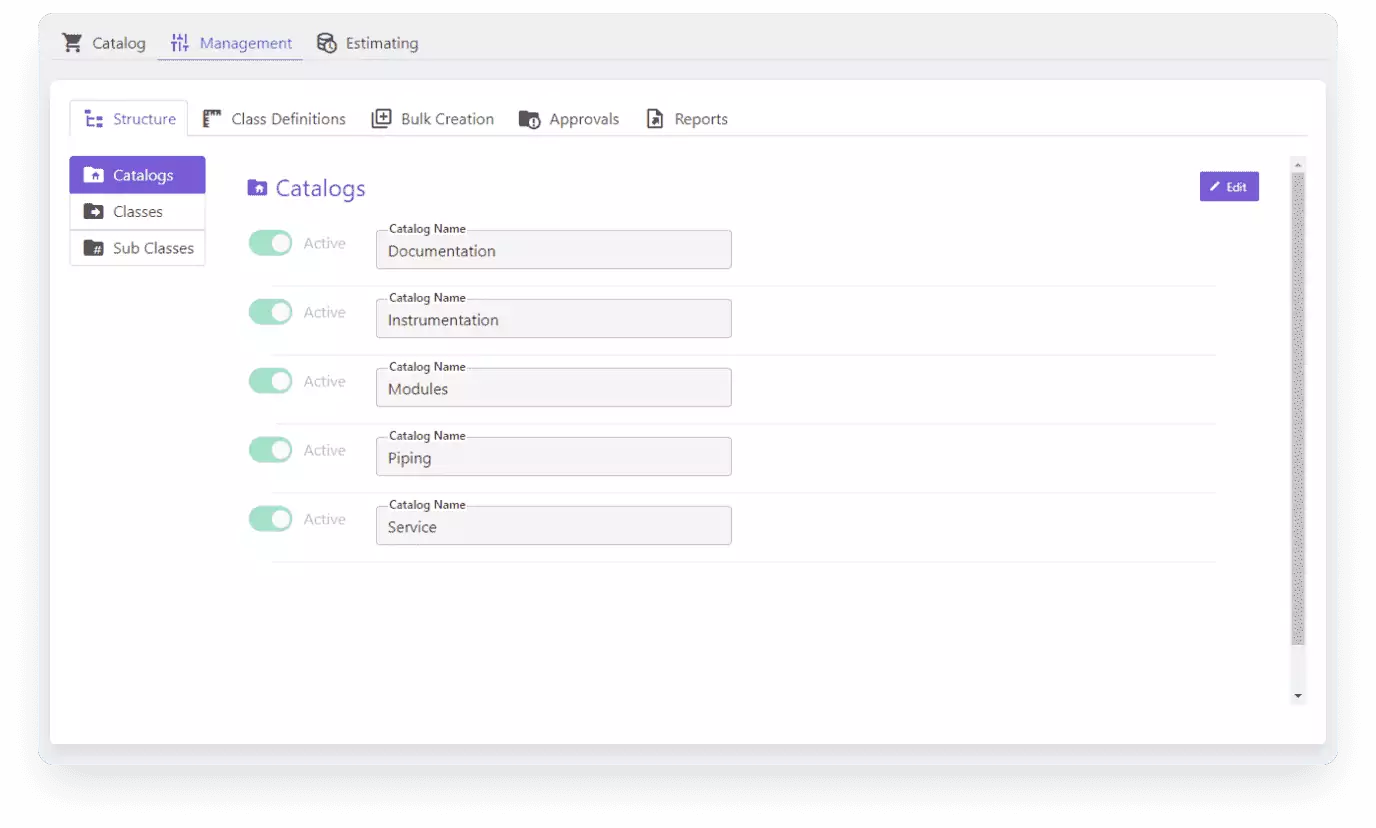 Procurement Catalog Management Software - Catalog Structure | Current SCM