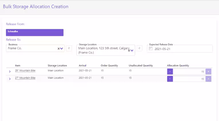 Materials Management Software - Material Allocations | Current SCM