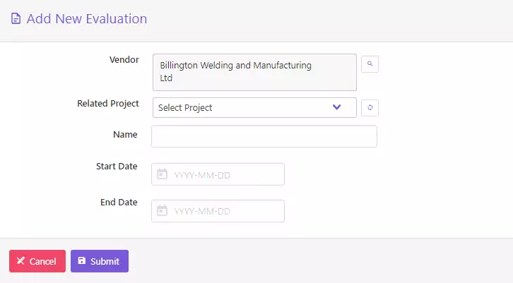 Vendor Management Software - Vendor Evaluation Management | Current SCM