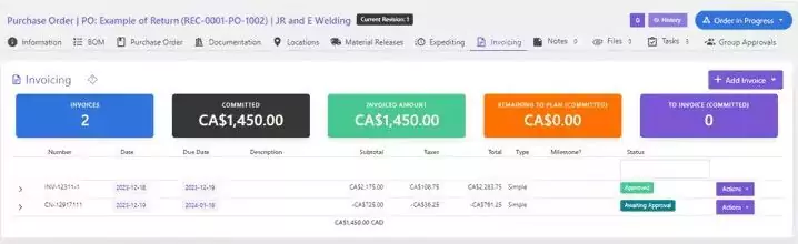 window Screenshot Invoices